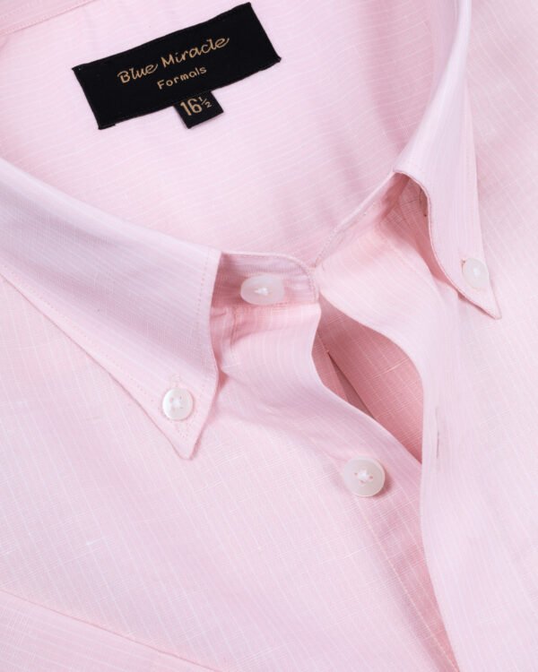 linen X 60’s cotton,shirt from finest count of Linen along with fine cotton make the shirt a priced collection for your wardrobe.