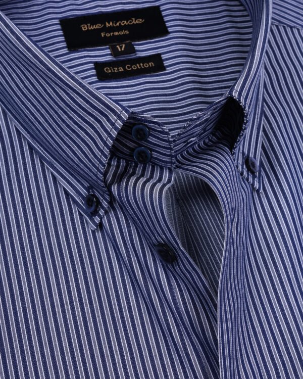 2 Ply silky Finish Giza Cotton Shirts perfect luxurious fabric for its excellence & durability.