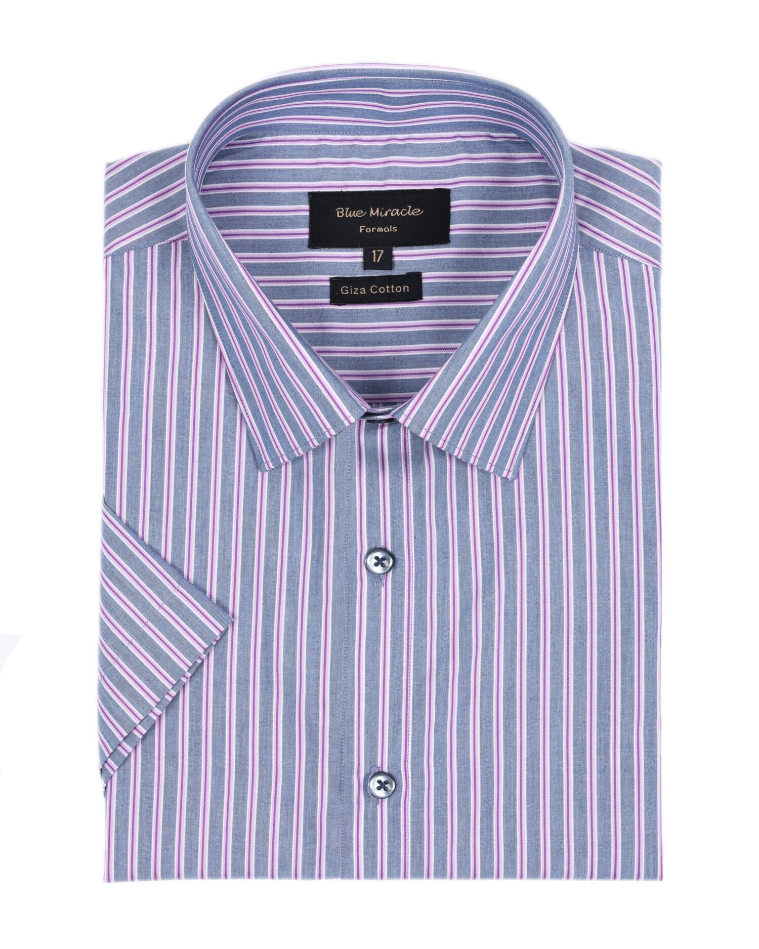Silky Finish 100% 70’s count Giza Cotton Shirts perfect luxurious fabric for its excellence & durability